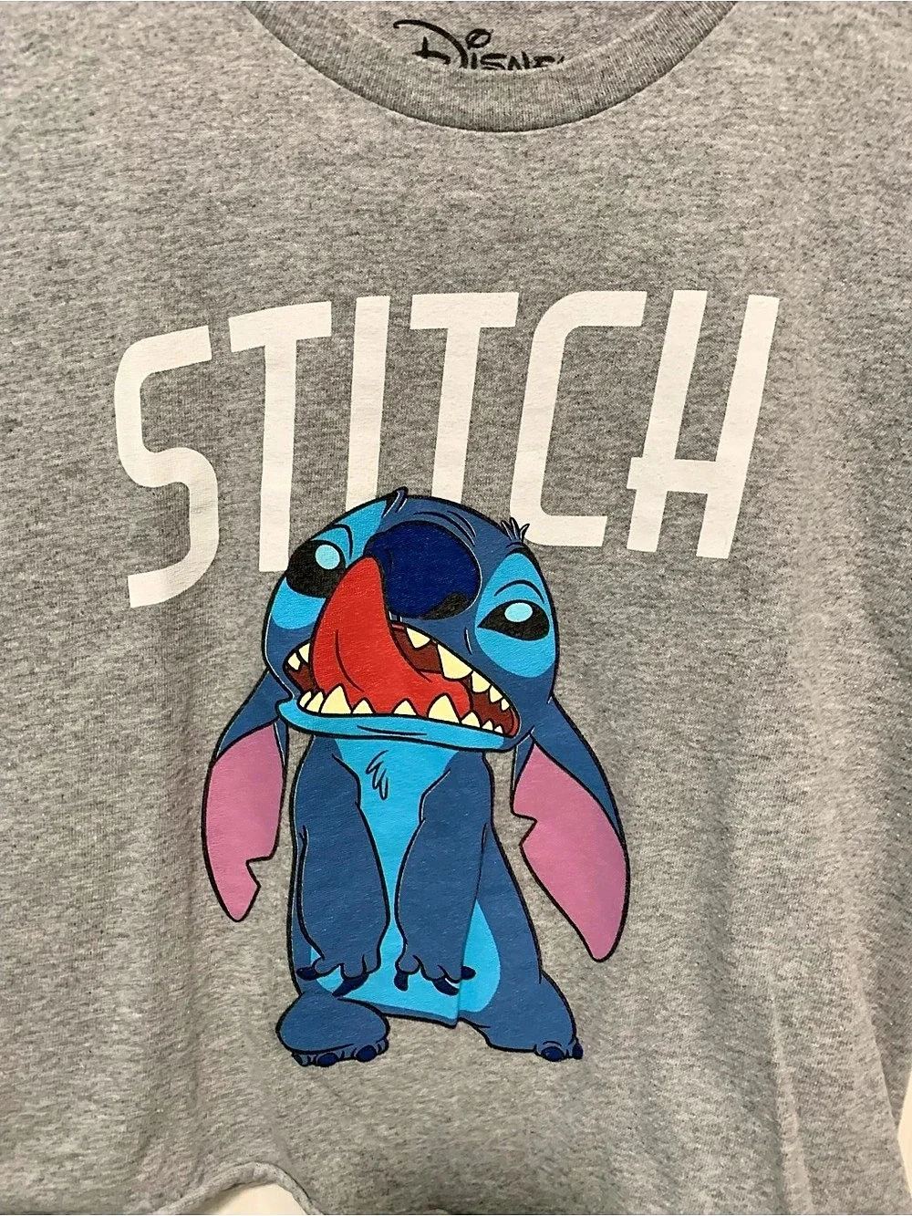Disney Stitch Graphic Short Sleeve Tee Girls XS